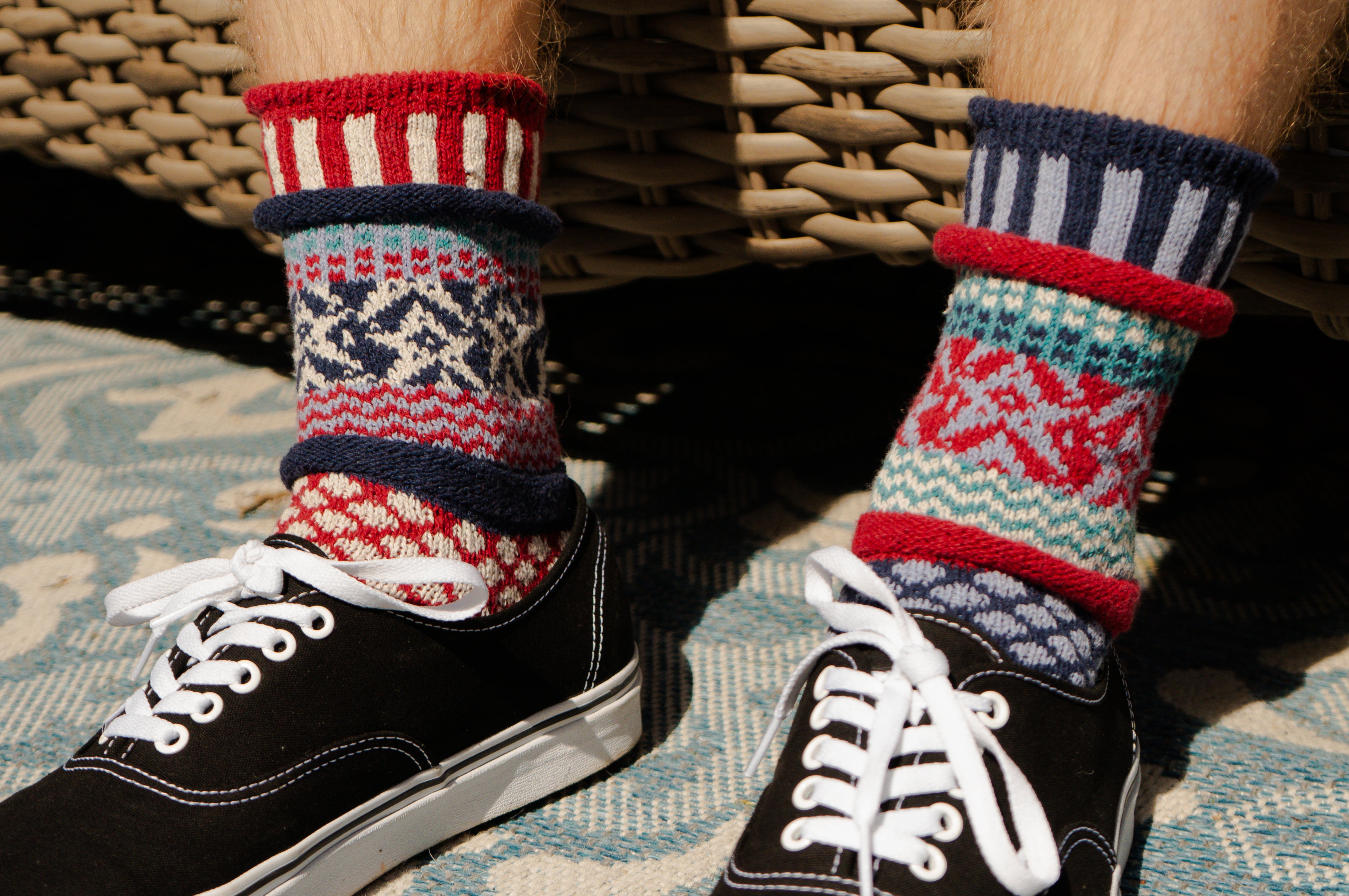 Stars and Stripes Crew Socks